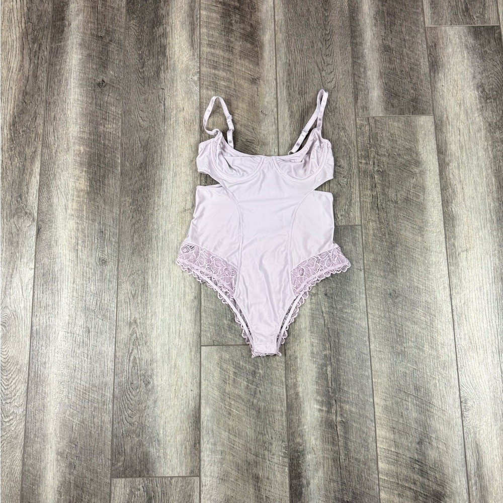 Our From Under Purple Bodysuit